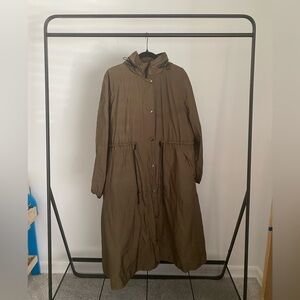 Banana Republic Olive Trench Coat